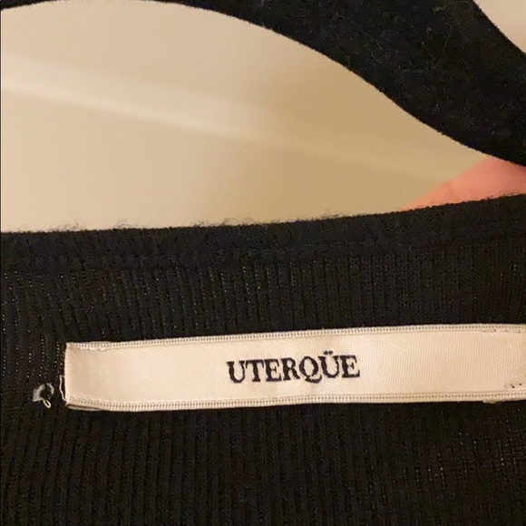 Uterqüe Black Bodysuit - Picture 2 of 4